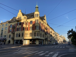 Kreuzung in Oslo