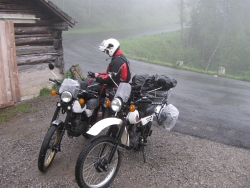 Abfahrt von Gro&szlig;glockner