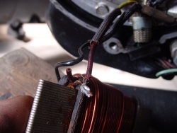Z&uuml;ndspulenumbau von 6V auf 12V