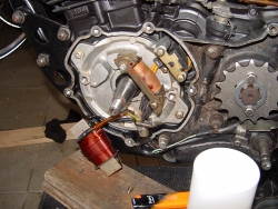 Z&uuml;ndspulenumbau von 6V auf 12V